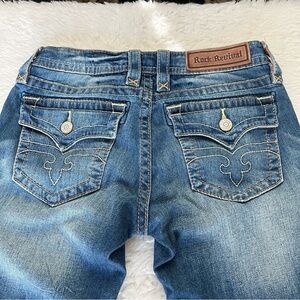 Rock Revival Jessica Skinny Stretchy Jeans Size 27